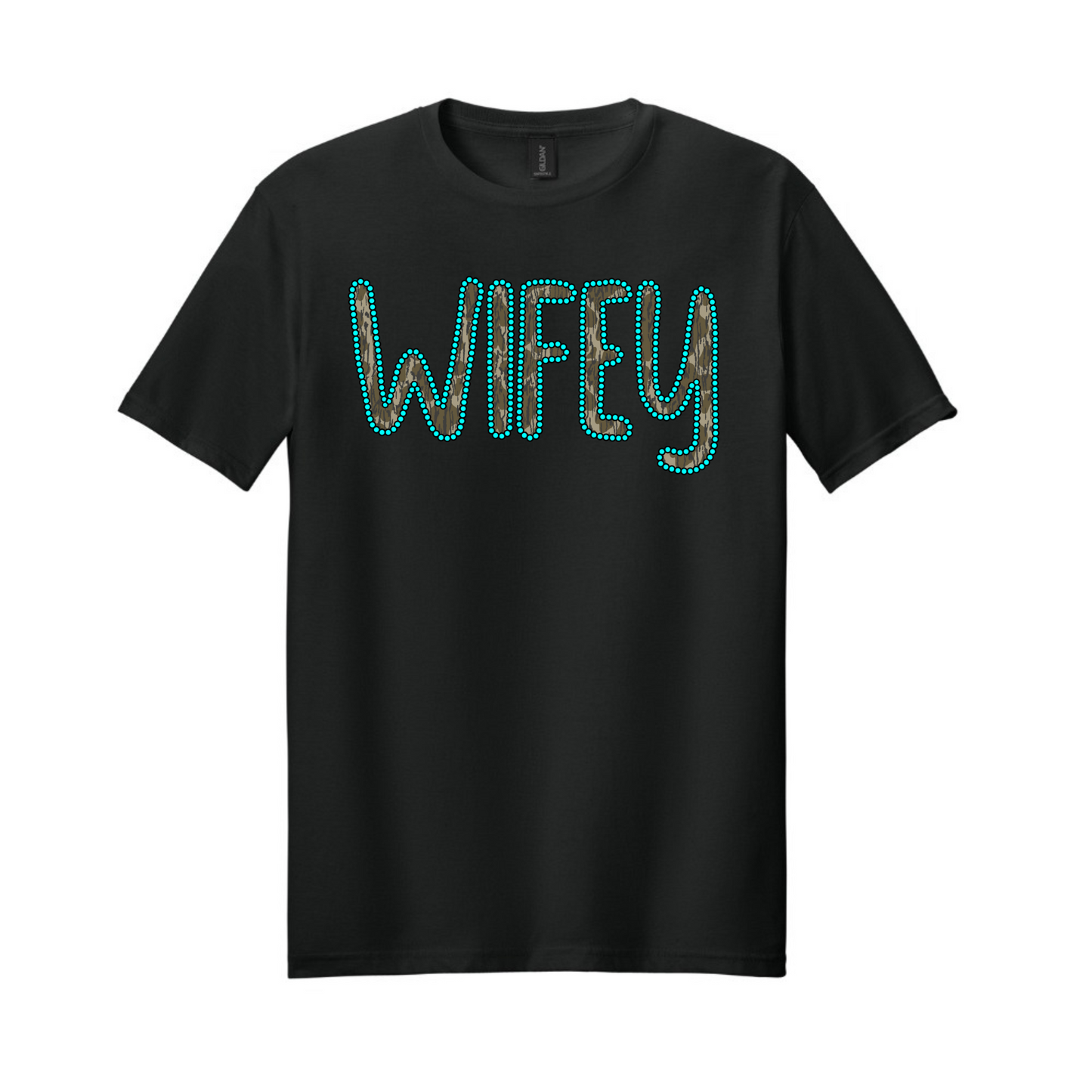 Camo & Turquoise Wifey